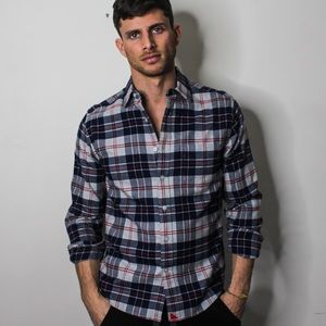 Untuck it Flannel Button Down